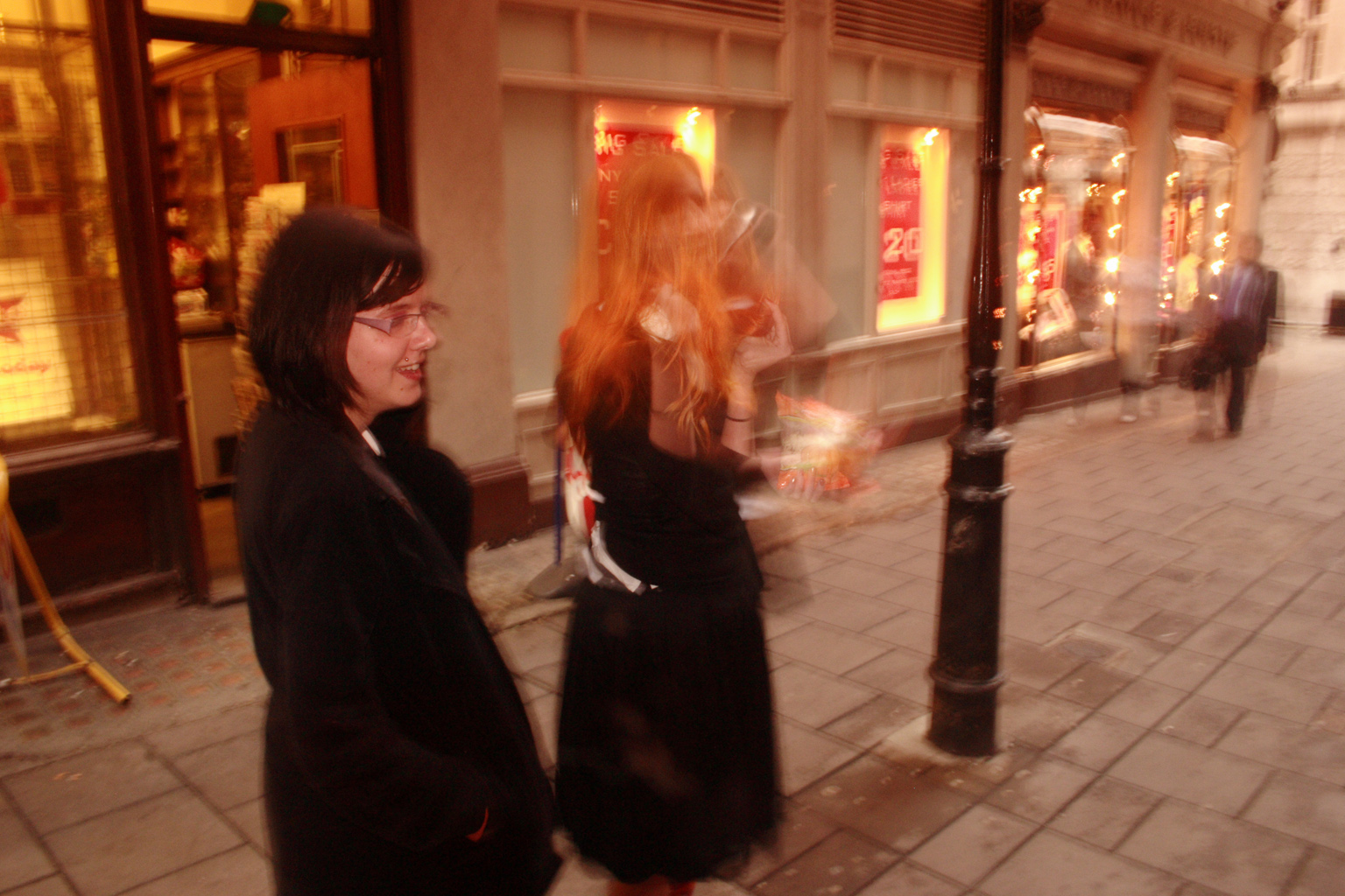 People queueing up for the Harry Potter book launch in London.