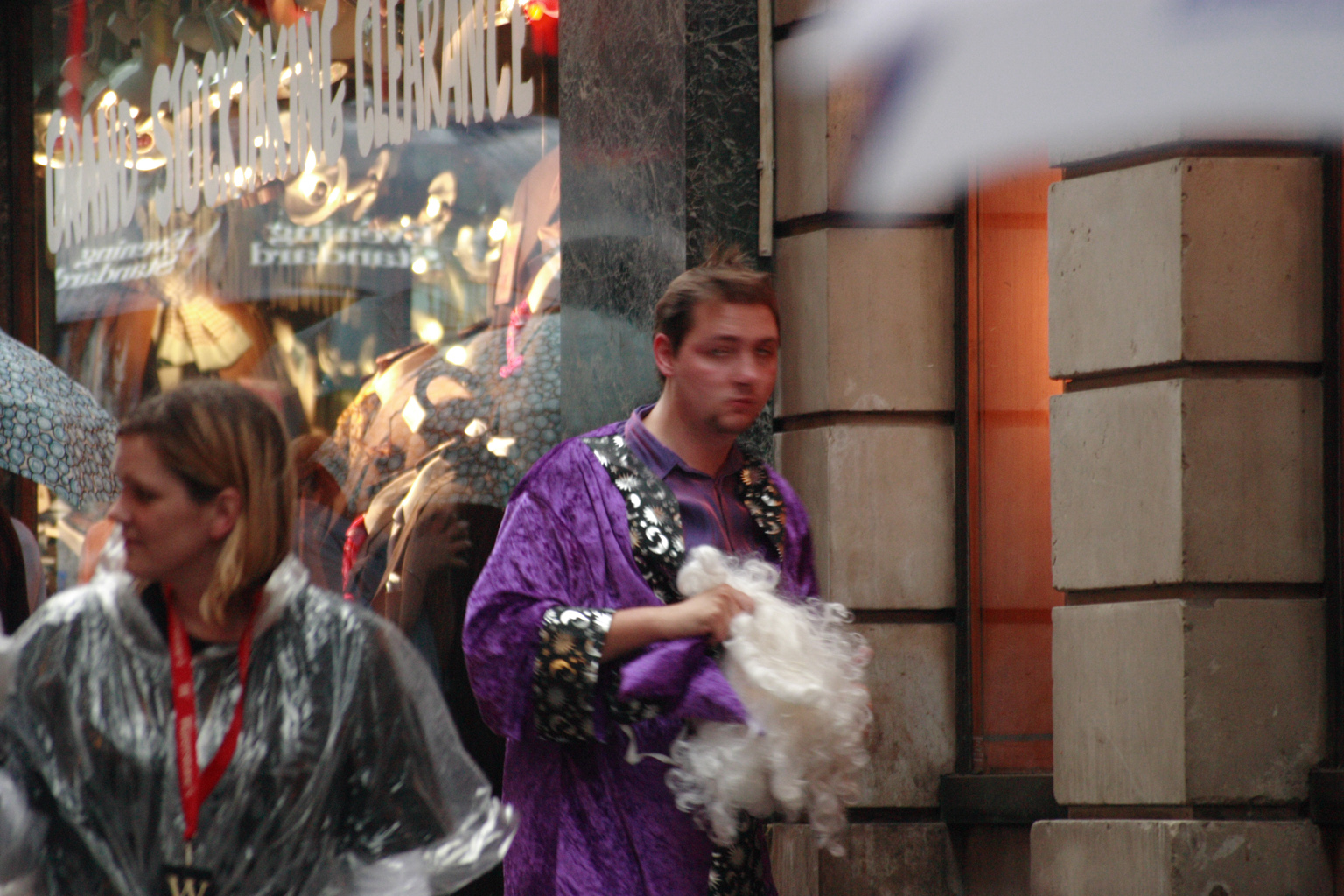 People queueing up for the Harry Potter book launch in London.
