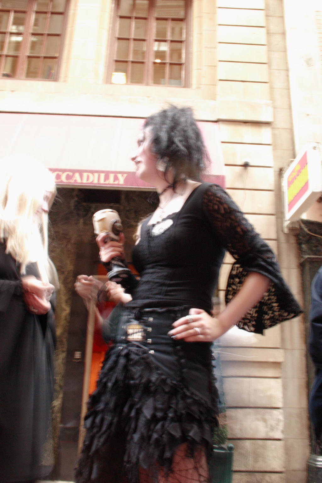 People queueing up for the Harry Potter book launch in London.