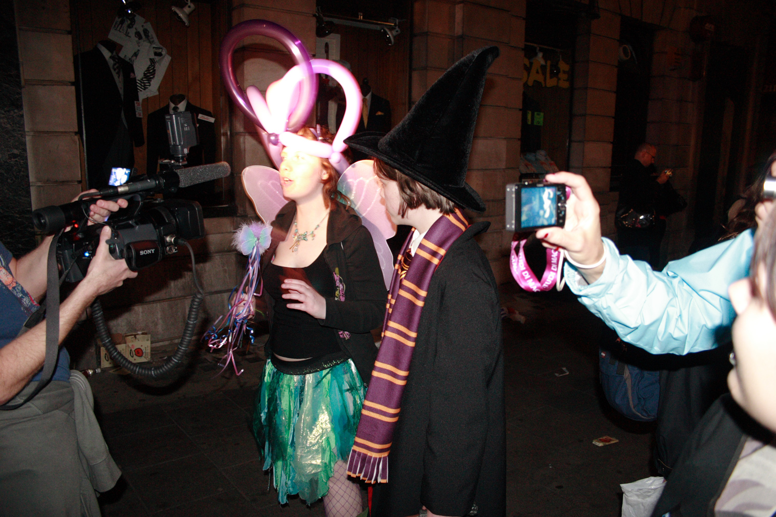 Anna taking yet another interview!