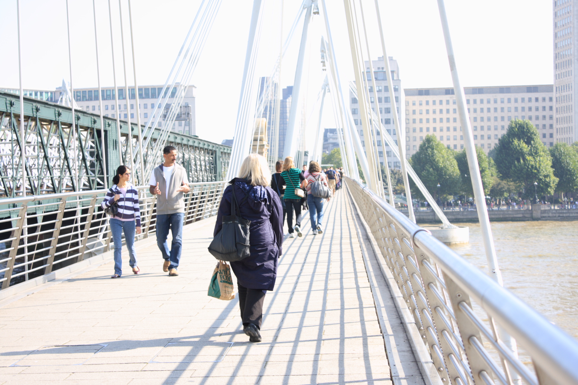 Golden Jubilee Bridge (Hungerford Bridge)