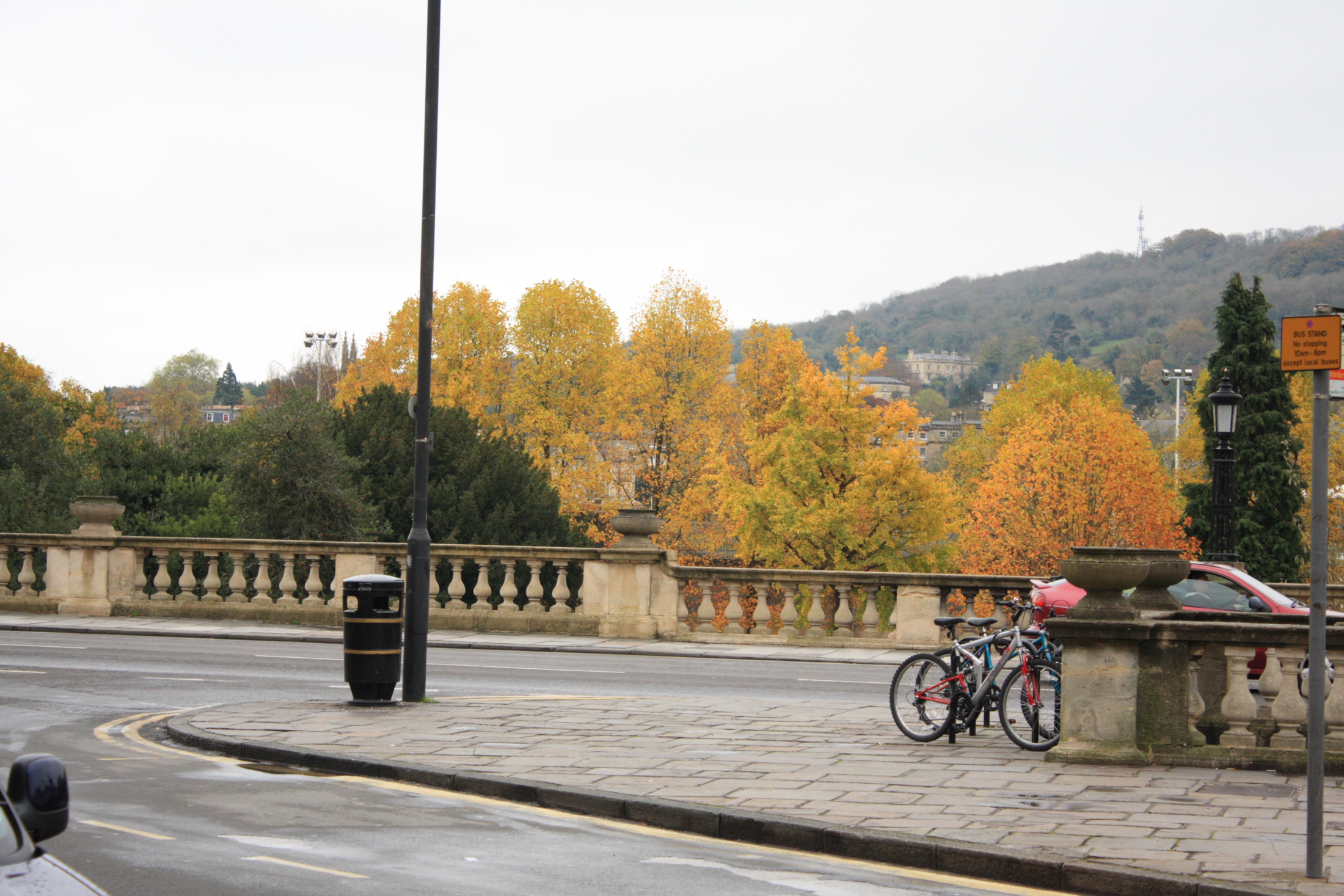 Autumnal colours in central Bath