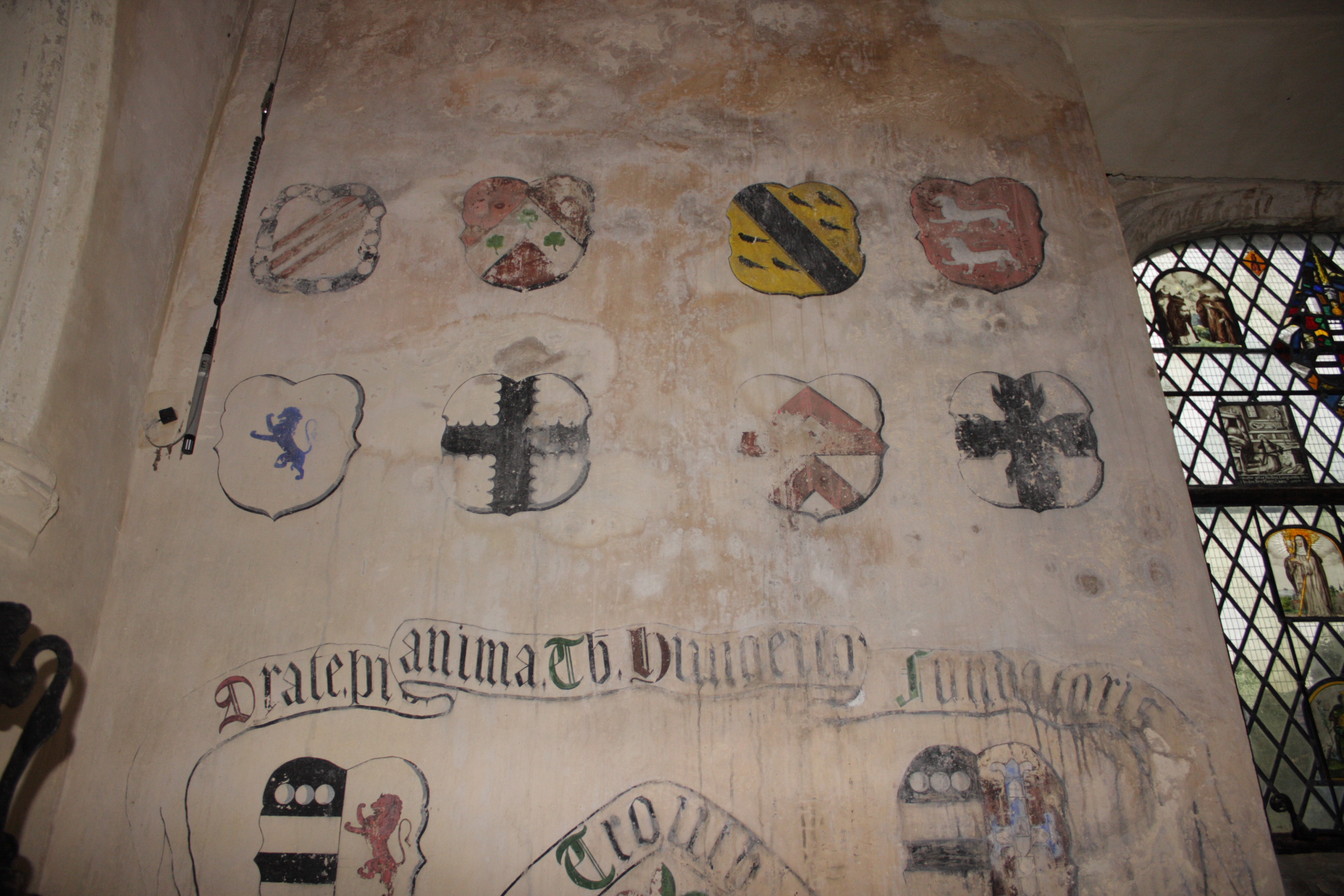Inside the Chapel at Farleigh Hungerford Castle