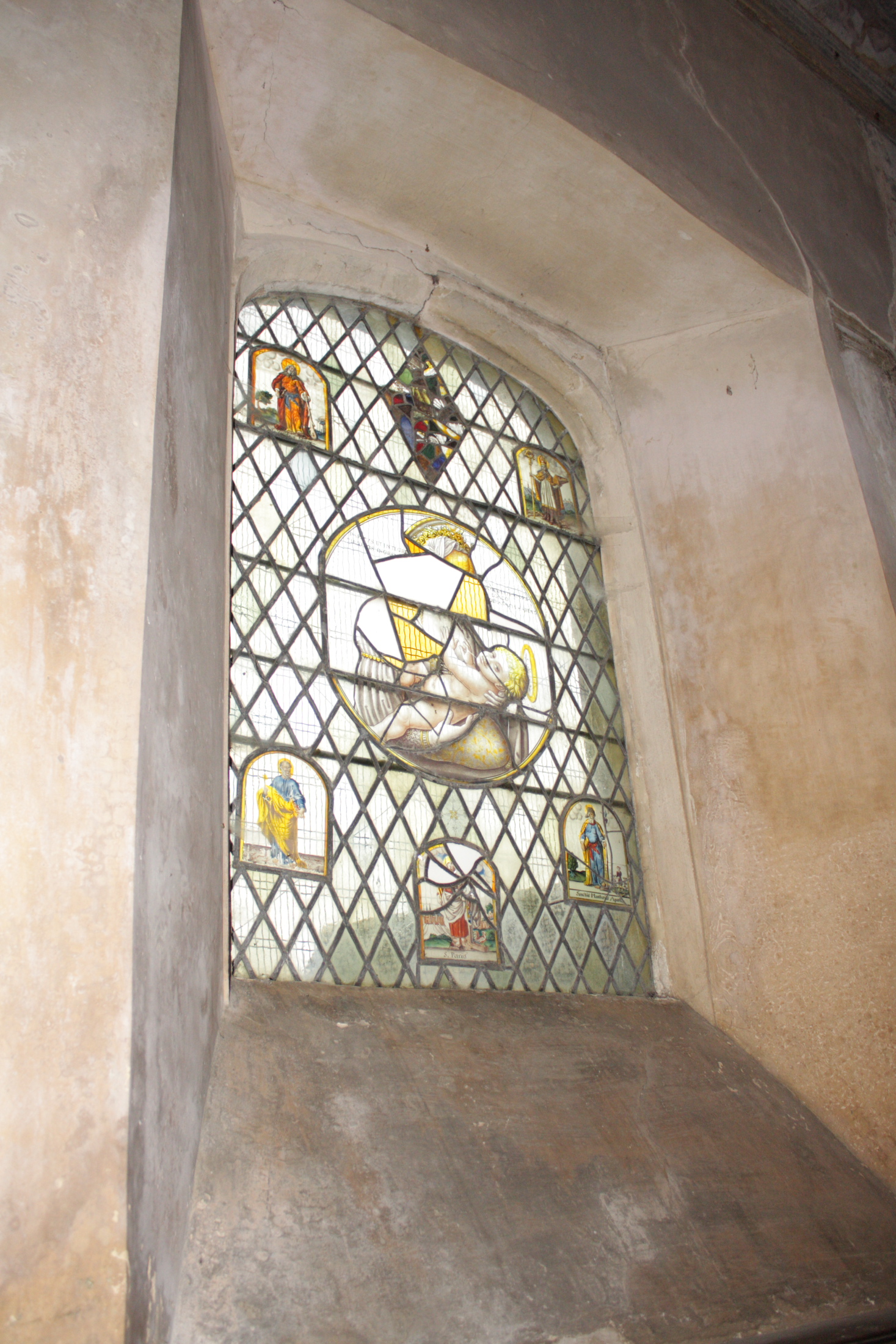 Inside the Chapel at Farleigh Hungerford Castle