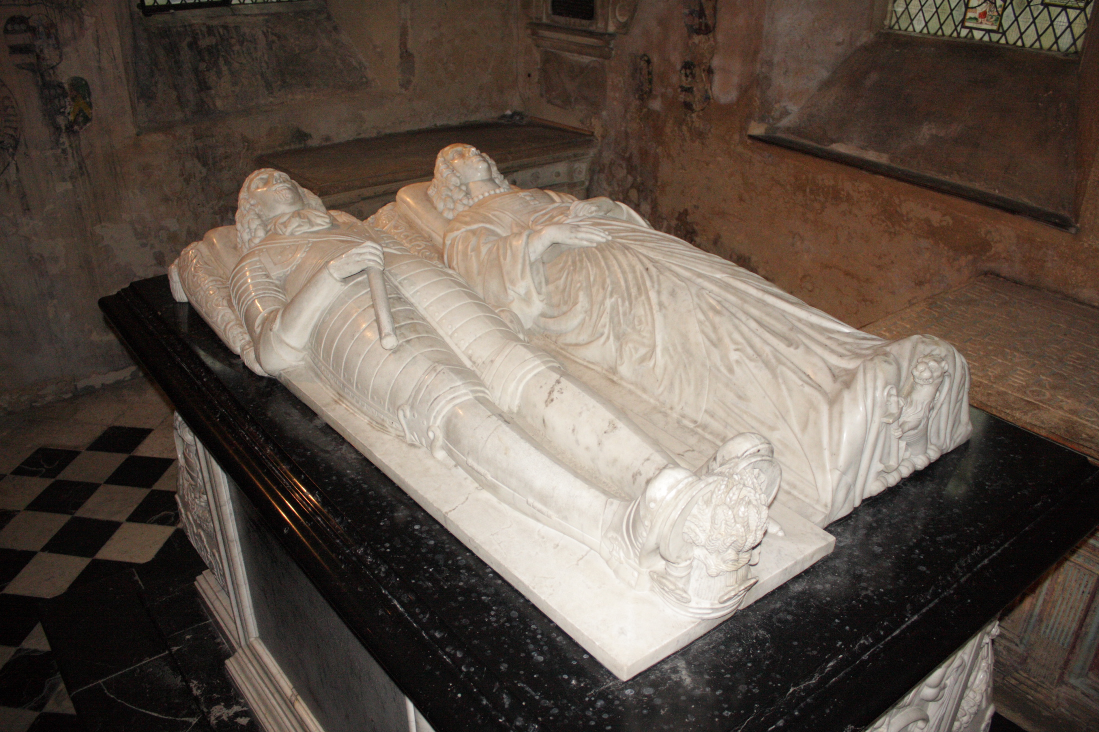 Inside the Chapel at Farleigh Hungerford Castle