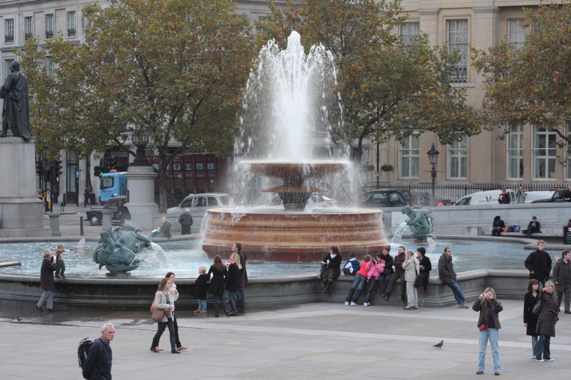 Fountain in Trafalgar Square