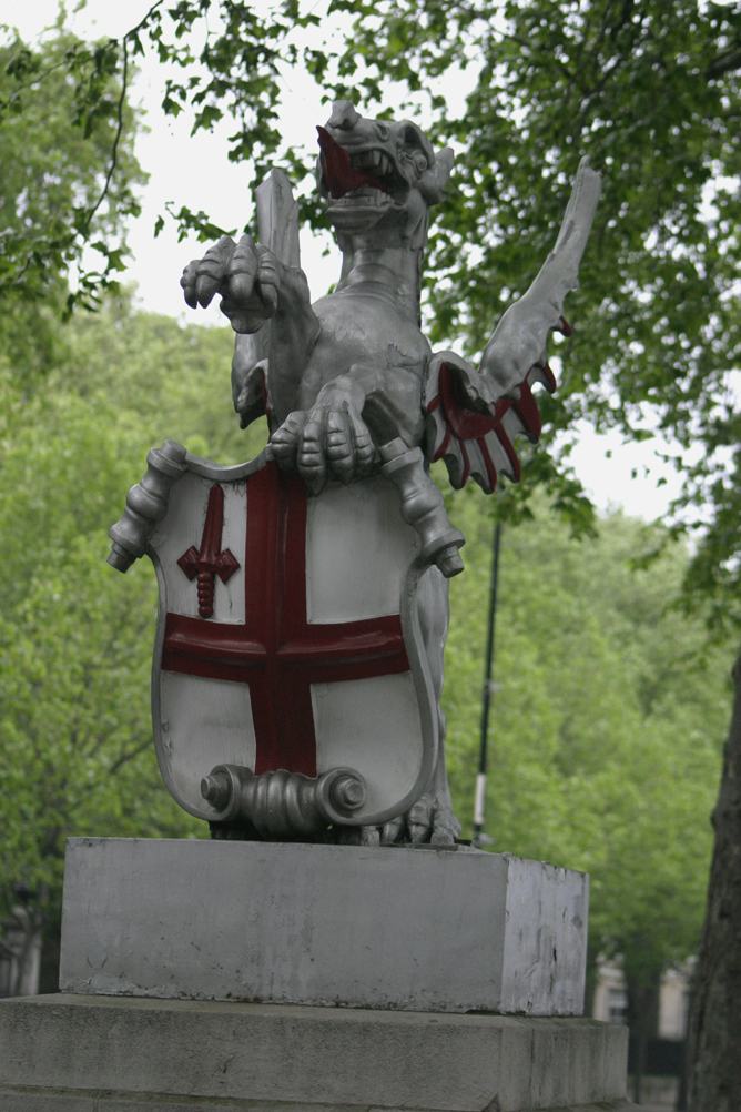 Boundary Marker on the border between the City of Westminster and the City of London.
