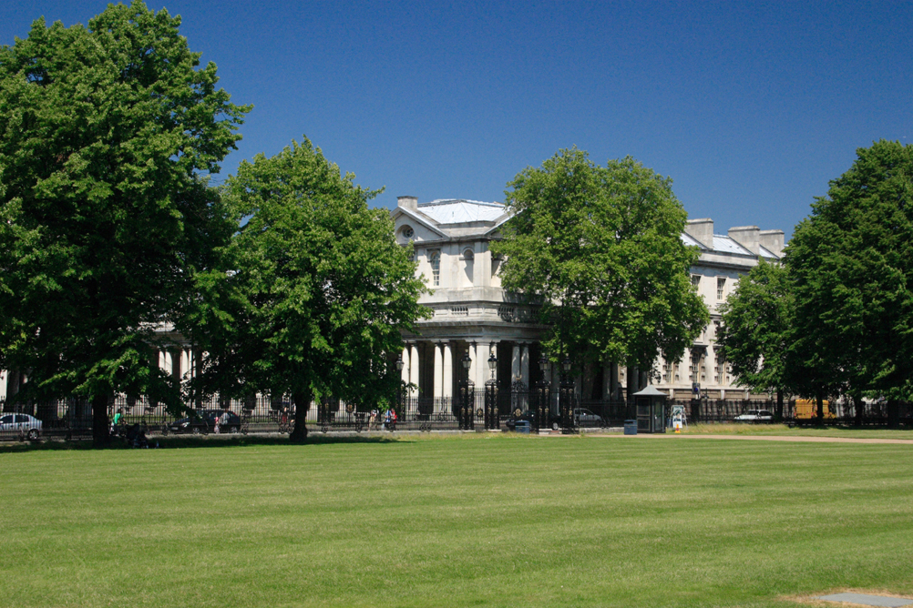 University of Greenwich at the old naval academy.